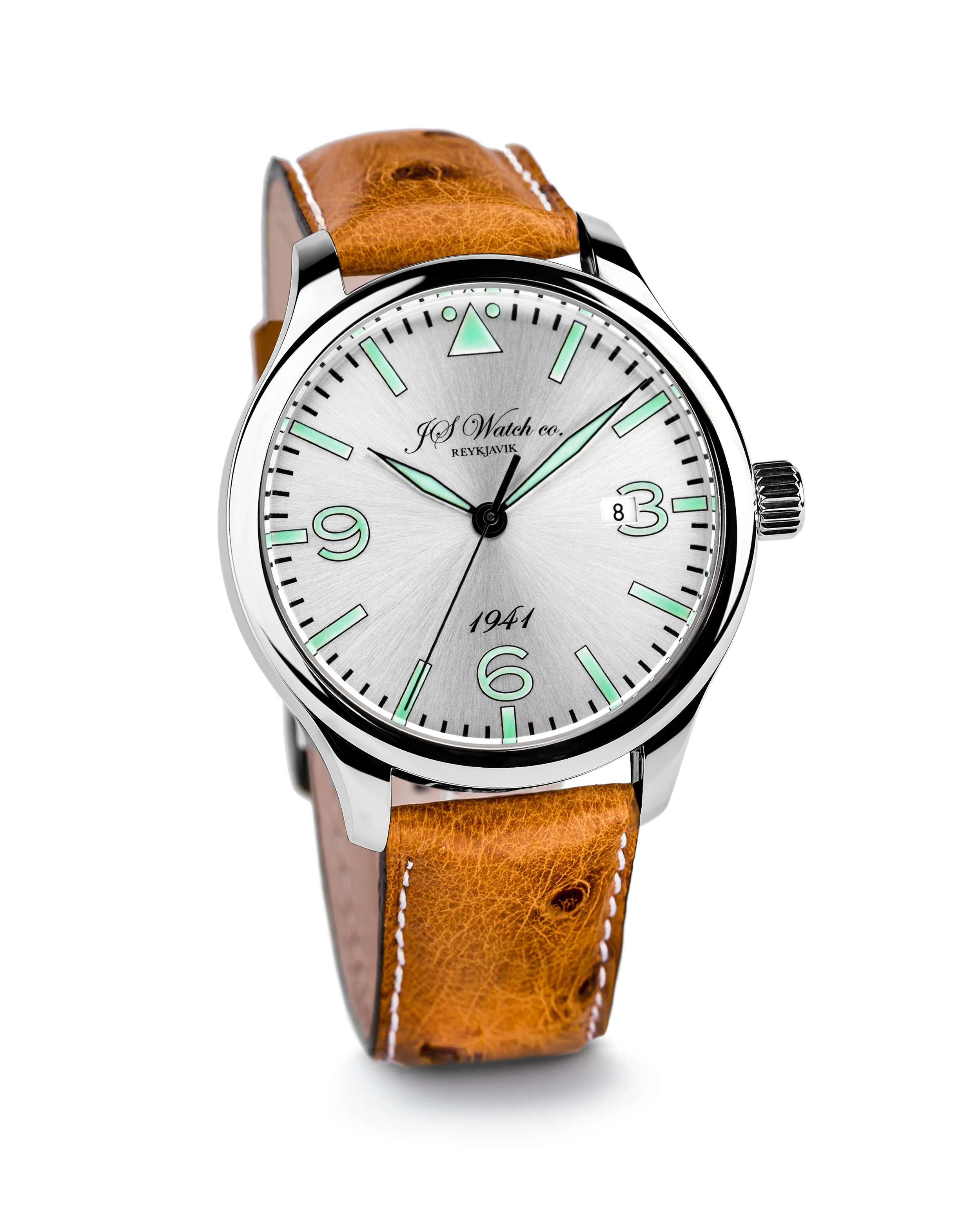 JS Watch Company Reykjavik — Frisland 1941 Silver